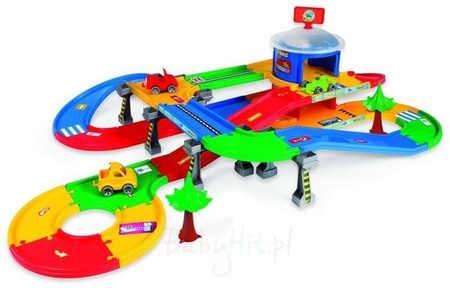 Wader Kid Cars 3d – Garaż Z Trasą 5,5 M