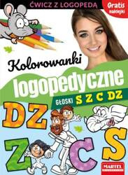 Martel Kolorowanki Logopedyczne Głoski S Z C Dz