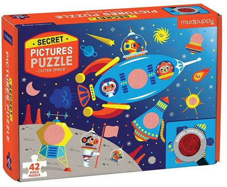 Mudpuppy Puzzle Z Ukrytymi Obrazkami Kosmos 42 Elementy 3+
