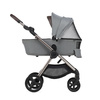 Anex IQ Premium New Transfarmation Wózek Głęboko-Spacerowy Pure + Cybex Aton B2 i-Size Fotelik Samochodowy 0-13kg + Baza One Volcano Black