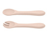 Petite&Mars Take&Match Silikonow Sztućce 6m+ Desert Sand 