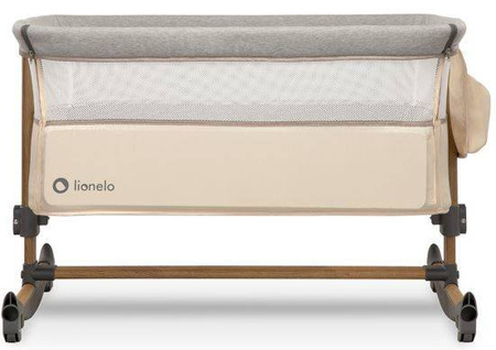 Lionelo Leonie Łóżeczko Dostawne Turystyczne  Sand Beige