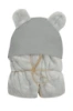 BabyMatex Kocyk KOALA MUSLIN z kapturkiem roz 95x95 cm