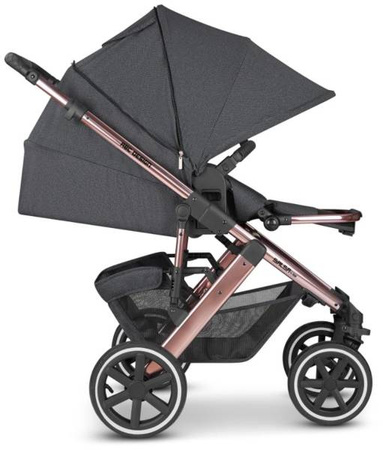 ABC Design Salsa 4 Air Wózek Głęboko-spacerowy 2w1 + akcesoria 2023 Bubble