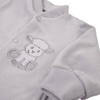 Eevi Pajac Welurowy Newborn Szary Rozmiar 68