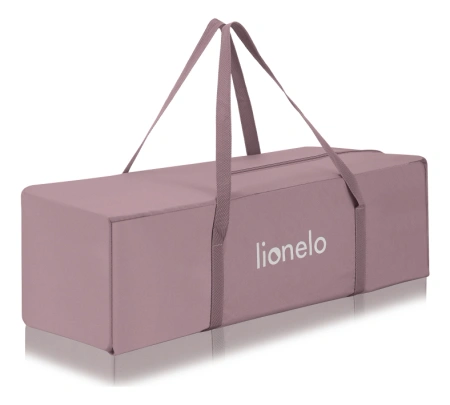 Lionelo Laura łóżeczko turystyczne Pink Nude
