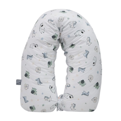 Fiki Miki Poduszka Gniazdko z Nadrukiem Biały