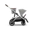 Cybex Gazelle S Wózek Spacerowy Rama Silver Stone Grey