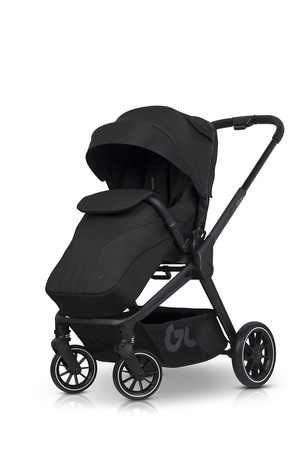 Easy Go Reva Wózek Głęboko-Spacerowy Ebony Black