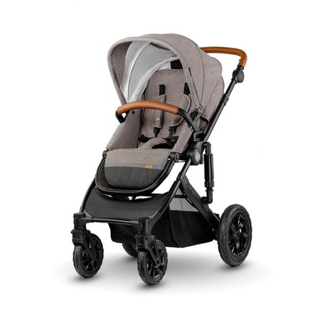 Kinderkraft Prime Wózek Głęboko-Spacerowy 2w1 + Mommy Bag Beige