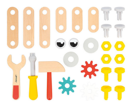 Janod  Skrzynka z narzędziami Robot Brico ‘Kids