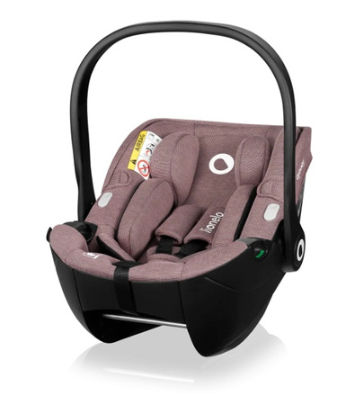 Lionelo Moxie i-Size - fotelik samochodowy dla niemowląt 0-13 kg Pink Mauve 