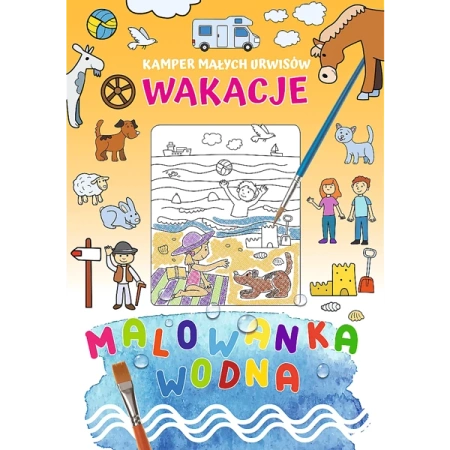Trefl Kamper Małych Urwisów. Malowanki Wodne. Wakacje