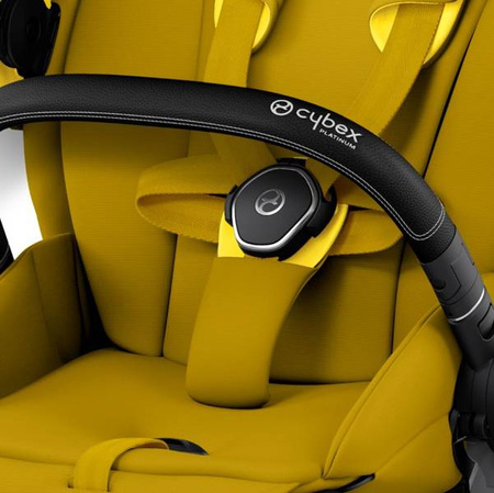 [OUTLET] Cybex Priam 4.0 Mustard Yellow - stelaż Chrome Black
