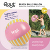 QUUT Piłka plażowa Ø 30 cm Banana Pink