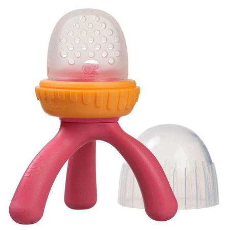 B.box Gryzak Silikonowy do Podawania Pokarmu  Strawberry Shake