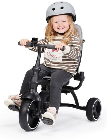 Kinderkraft Jazz Rowerek Trójkołowy Grey Melange