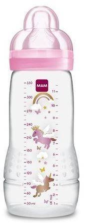 MAM-butelka 330ml BABY BOTTLE Fairy Tale Żółta