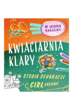 Trefl Książeczka Edukacyjna Kwiaciarnia Klary Naklejki 