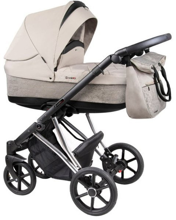 Coletto Craft Wózek Głęboko-Spacerowy 2w1 C-07 Czarna Rama