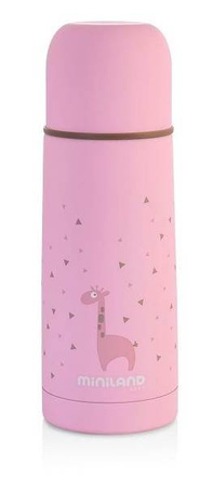 Miniland Termos z Powłoką Azure Rose 350ml  Różowy