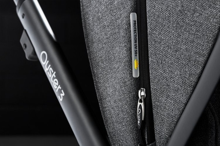 Oyster 3 Wózek Spacerowy Moon Jasny Szary 