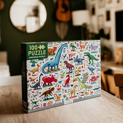 Mudpuppy Puzzle Potężne dinozaury 100 elementów 5+