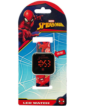 Kids Euroswan Zegarek LED Smartwatch - Spiderman