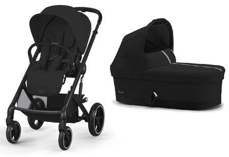 Cybex Balios S Lux Wózek Głęboko-Spacerowy Moon Black