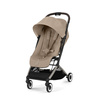 Cybex Orfeo Wózek Spacerowy Rama Taupe Almond Beige 2025 + Cybex Pałąk