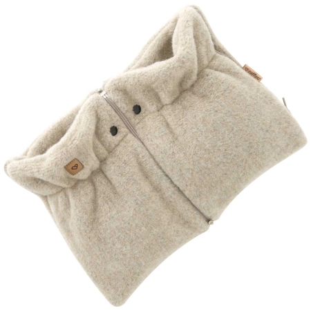 Zaffiro Sierra Mufka do Wózka Wełniana Beige