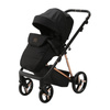 Adamex Quantum Special Edition Wózek Głęboko-Spacerowy 2w1 Czarny TK-619-SE