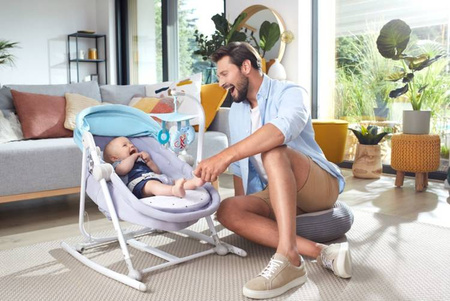 [OUTLET] Kinderkraft Unimo Up Leżaczek Yellow