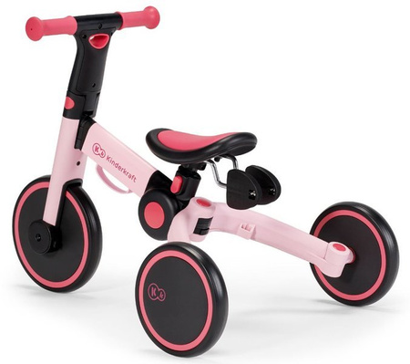 Kinderkraft 4TRIKE  Rowerek Trójkołowy  Candy Pink