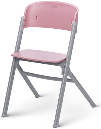 Kinderkraft Livy Krzesełko Do Karmienia + Calmee Bujaczek Różowy Aster Pink