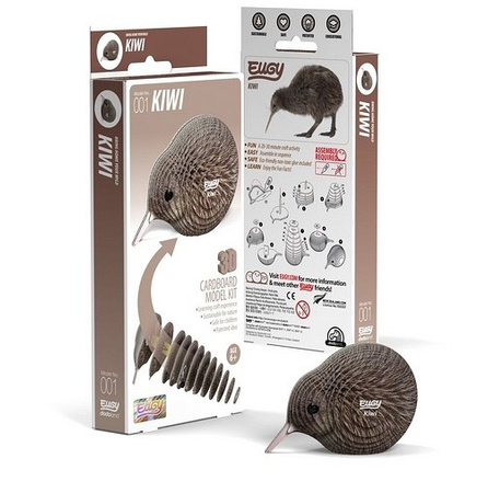 Eugy Eko 3D Układanka Papuga Kiwi