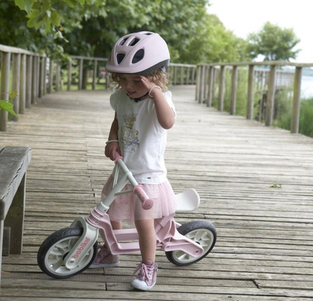 Bobike Go Kask Ochronny Na Rower Dla Dzieci s Pink
