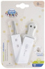 Canpol Babies Tasiemka Do Smoczka Uspokajającego Royal Baby 51/025  Grey