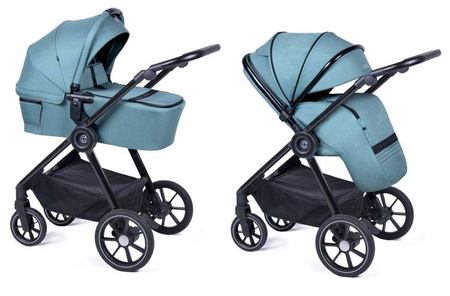 Zokky Ozz Wózek Głęboko-Spacerowy 2w1 Forest Green