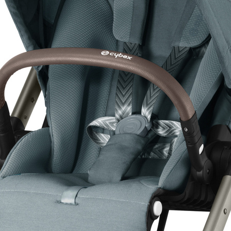 Cybex Balios S Lux Wózek Głęboko-Spacerowy Sky Blue 2023 Rama Taupe