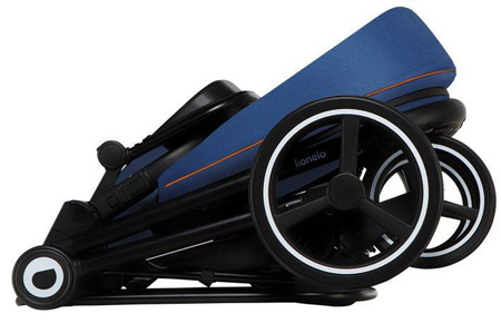 Lionelo Mika Wózek Głęboko-Spacerowy 2w1 Blue Navy