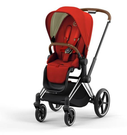 [OUTLET] Cybex Priam 4.0 Wózek Spacerowy Autumn Gold - stelaż Chrome