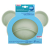 Canpol Babies Silikonowy Trójdzielny Talerzyk z Przyssawką 51/401_gre Zielony
