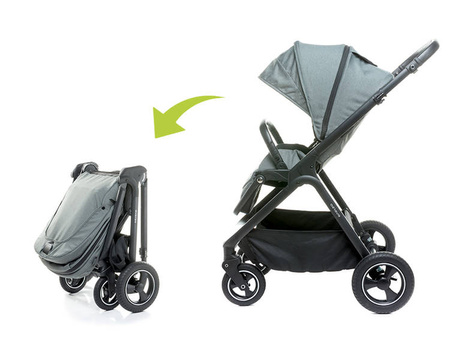 4Baby Everso Wózek Spacerowy Black