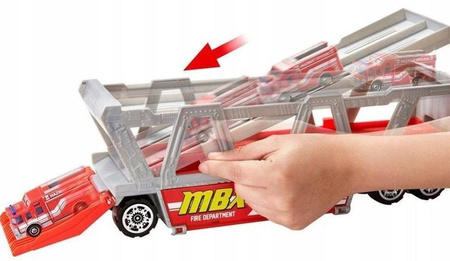 Matchbox Transporter Wóz Strażacki GWM23