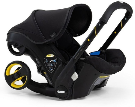 Doona+ Mobilny Fotelik Samochodowy 0-13 kg  Midnight