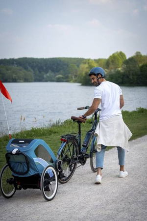 Cybex Zeno Bike Przyczepka Rowerowa Light Pink