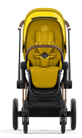 [OUTLET] Cybex Priam 4.0 Mustard Yellow - stelaż Chrome Black