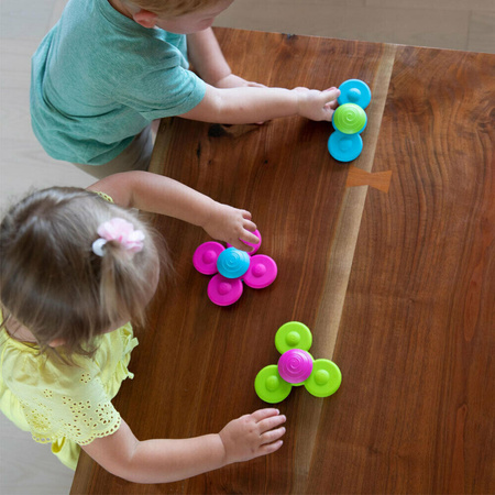 Fat Brain Toy Whirly Wirujące Przyssawki Squigz