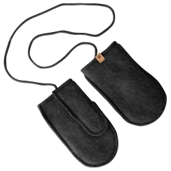 Zaffiro Rękawiczki dla Dzieci Wełna Premium 1-3 l  Anthracite